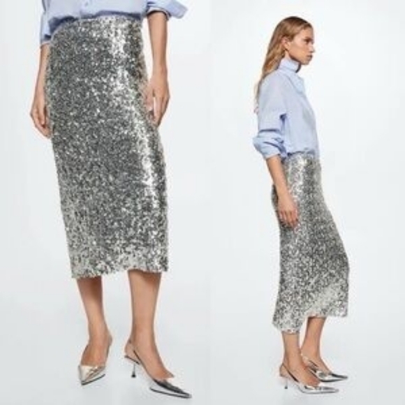 ANTONIO MELANI Dresses & Skirts - NWT! Antonio Melani Sequin Pencil Skirt